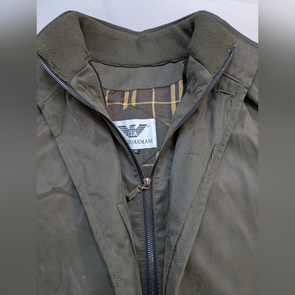 Giorgio Armani Olive Military Jacket - Picture 7 of 11